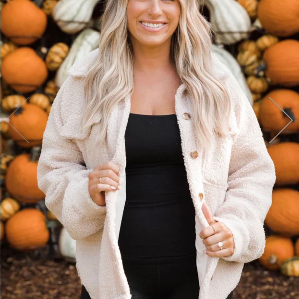 NWT teddy jacket